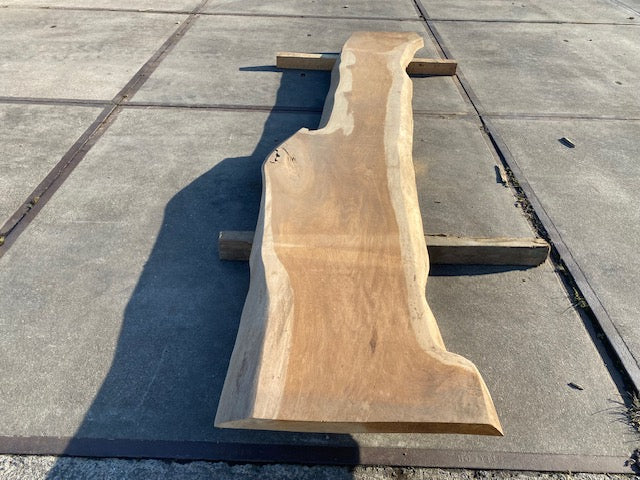 Oak Log Board – 3100 x 500 x 50 mm – Sanded