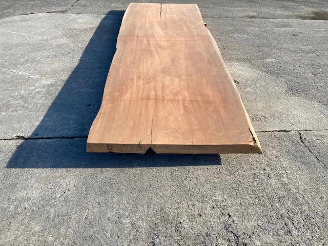 Afrormosia Log Board – 4230 x 1210 x 80 mm – Sanded