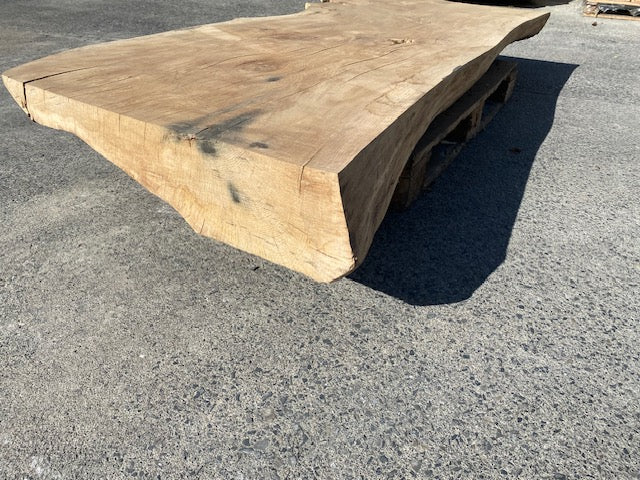 Planche en tronc de Chêne – 4620 x 700 x 75 mm – Ponçé